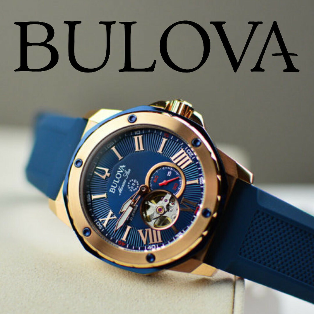 楽天市場】ブローバ BULOVA 腕時計 メンズ 自動巻き オートマティック