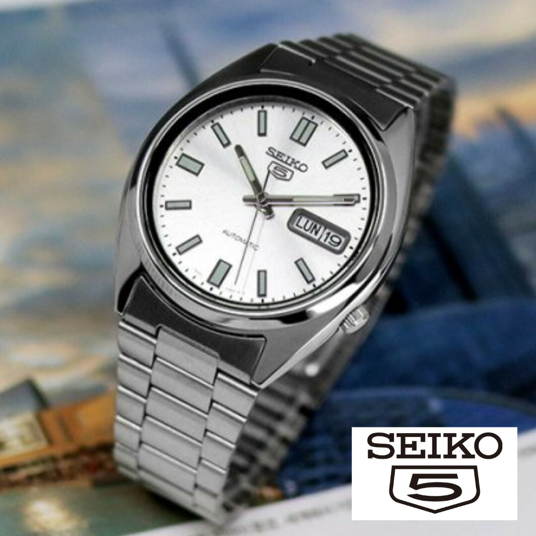 新品未使用 SEIKO 5 自動巻き アラビア語/英語 海外向け SNXF05K Seiko 5 SEIKO セイコー 腕時計 メンズ 海外モデル セイコー5