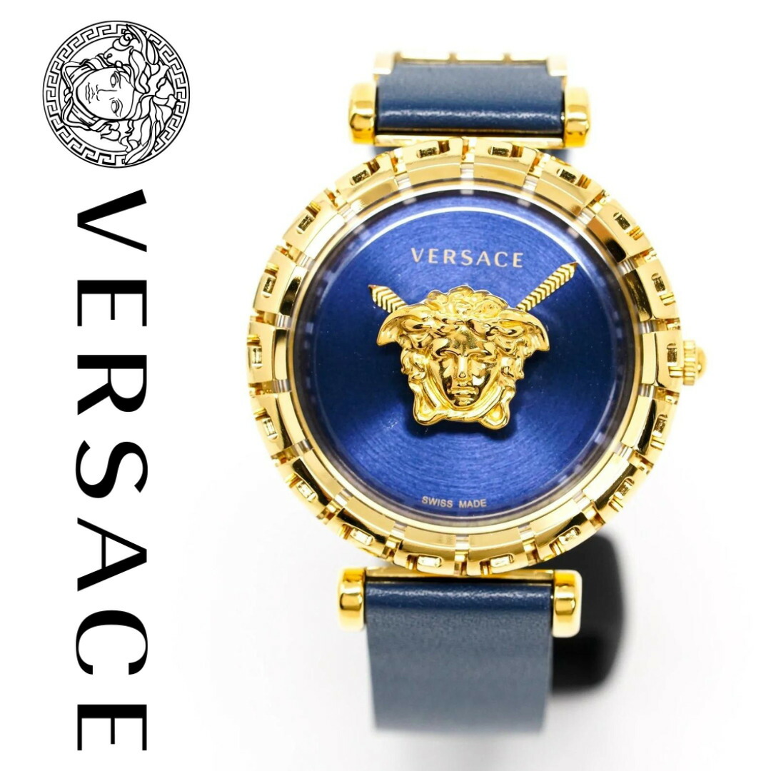 ［VERSACE］ヴェルサーチ レディース ウオッチ Palazzo Ladies  37粍 5非同期転送モード VEDV00219 貨物輸送無料 ［VERSACE UK定め事品］