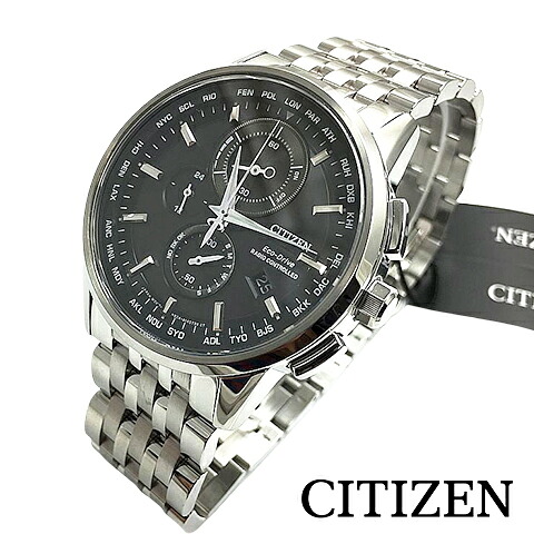 ［米国シチズン正規品］シチズン 時計 メンズ World Chronograph A-T エコドライブ シチズン 腕時計 ウォッチ メンズ 逆輸入 海外モデル CITIZEN ECO DRIVE AT8110-53E 海外取寄せ 送料無料｜Global Standard 店