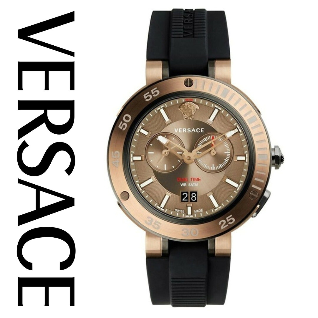 ［VERSACE］ヴェルサーチ メンズ ウオッチ Extreme Pro エクストリームプロ 成人男性用 46粍 5非同期転送モード VECN00319 貨物輸送無料 ［VERSACE UK定め事品］
