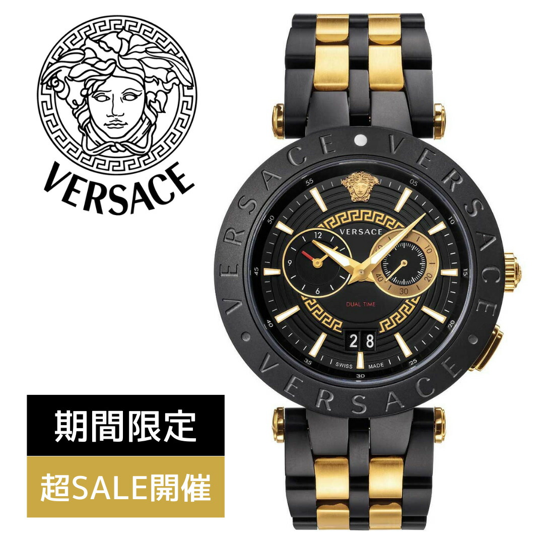 楽天市場】＼さらに2000円OFF+9倍／ ヴェルサーチ 時計 メンズ