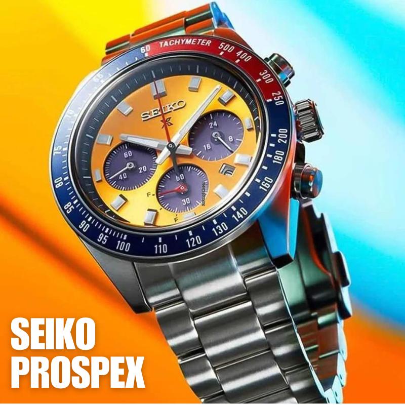 ［日本未発売シリーズ］［海外限定 逆輸入モデル］［希少］SEIKO Prospex Speedtimer Pogue Solar セイコー プロスペックス スピードタイマー ポーグ ソーラー セイコー メンズ 腕時計セイコー メンズ 時計 41.5mm 10ATM SSC947P1 SSC947 送料無料｜Global Standard 店