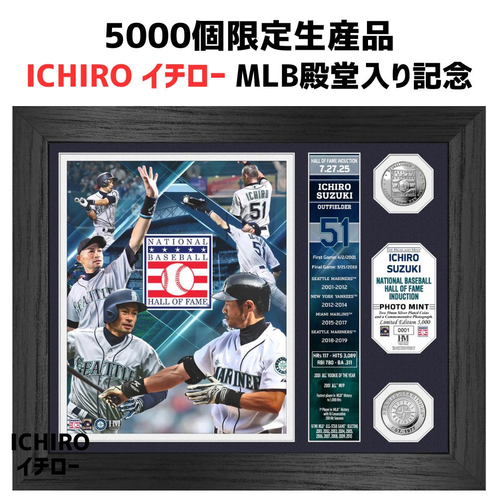 イチロー MLB 殿堂入り記念 ダブルコインフォトミント 郵便局限定 2025個 予約】イチロー MLB 殿堂入り記念 ダブルコインフォトミント