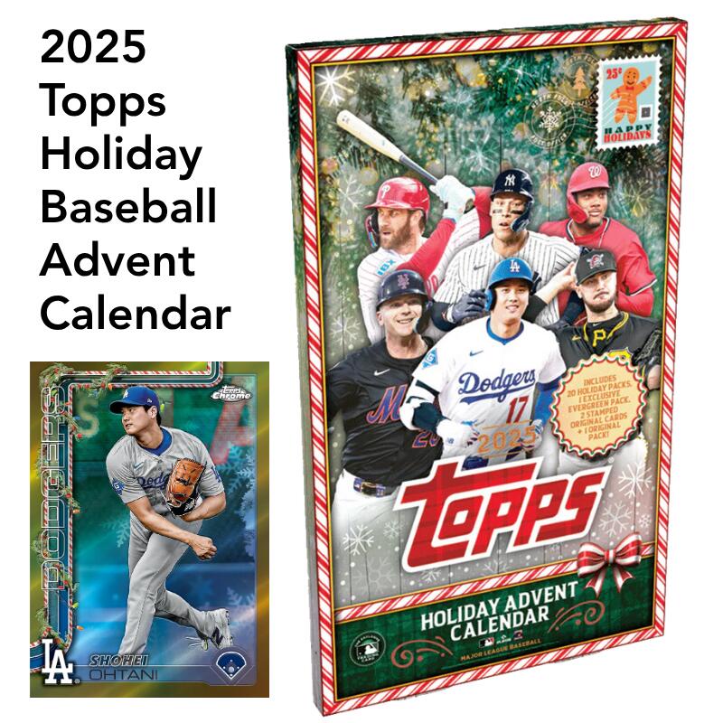 楽天市場】22025 Topps Holiday Baseball Mega Box 2025 Topps