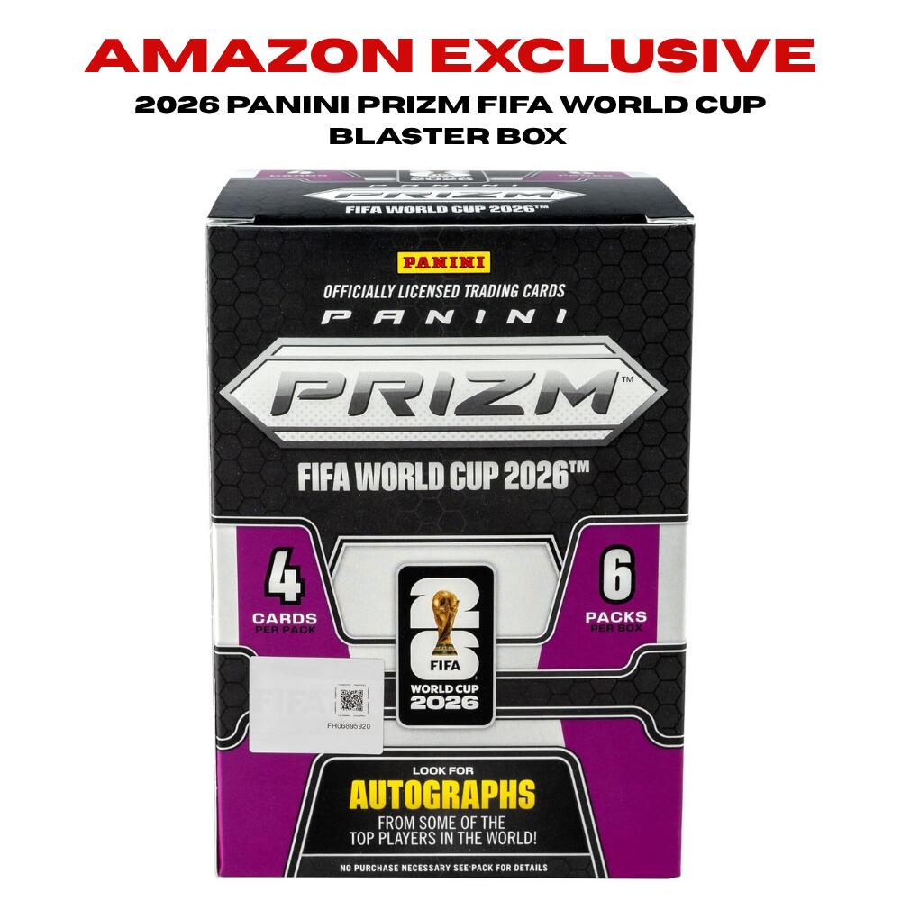 2026 PANINI PRIZM FIFA WORLD CUP サッカー 米Amazon限定 ブラスターボックス パニーニ プリズム ワールドカップ トレカ BOX メッシ ロナウド ヤマル ルーキーカード 世界8枚限定 Black&Gold 収録 新品 シュリンク付き 送料無料|Global Standard 店