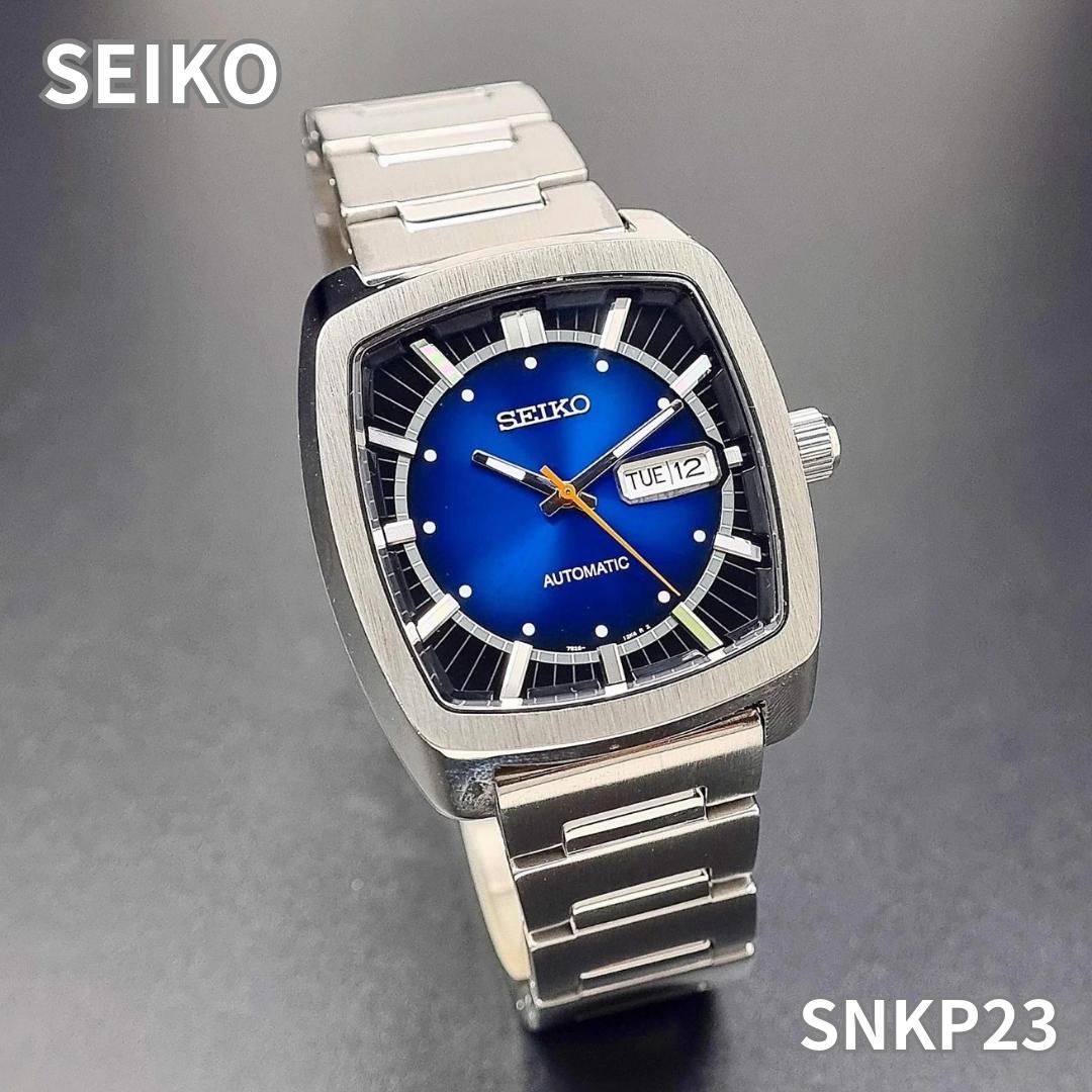 室内試着のみ。SEIKO 自動巻き SNKM97 海外モデル Amazon.co.jp: [セイコー] SEIKO 腕時計 リクラフトシリーズ