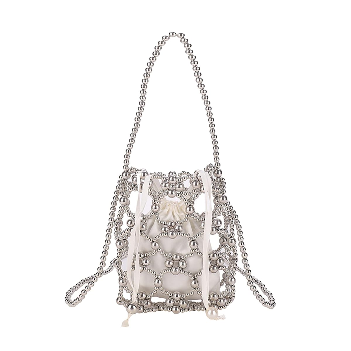 Lumy ビーズバッグ パーティーバッグ ショルダー バッグ レトロ ビーズバッグ 2個 ルミーはしもと Lumy パーティバッグ