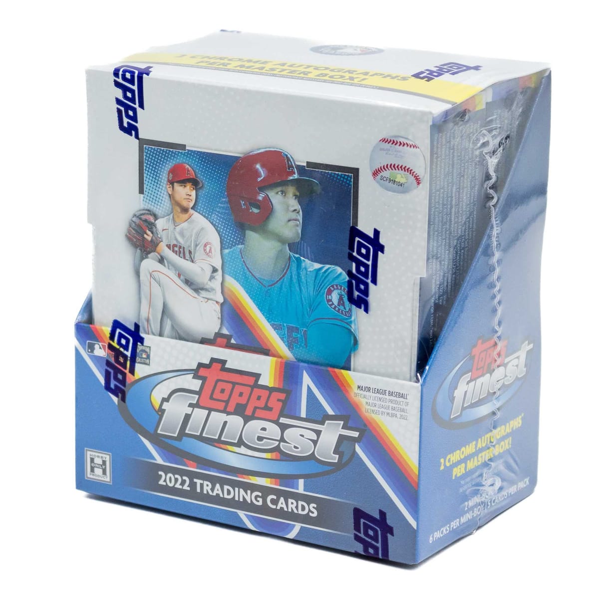 MLB 2022 Topps Finest Baseball Card Hobby Box トップス ファイネスト ベースボール ホビーボックス メジャーリーグ 野球 カード画像