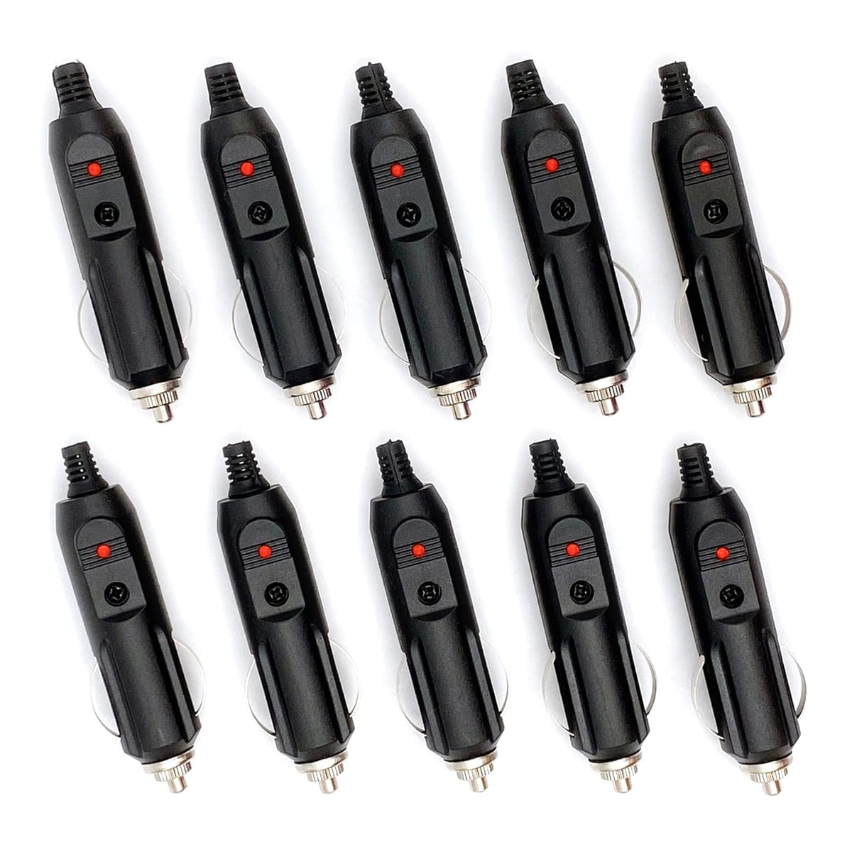 楽天市場】Meliore シガー ソケット オス プラグ LED 付き 12V