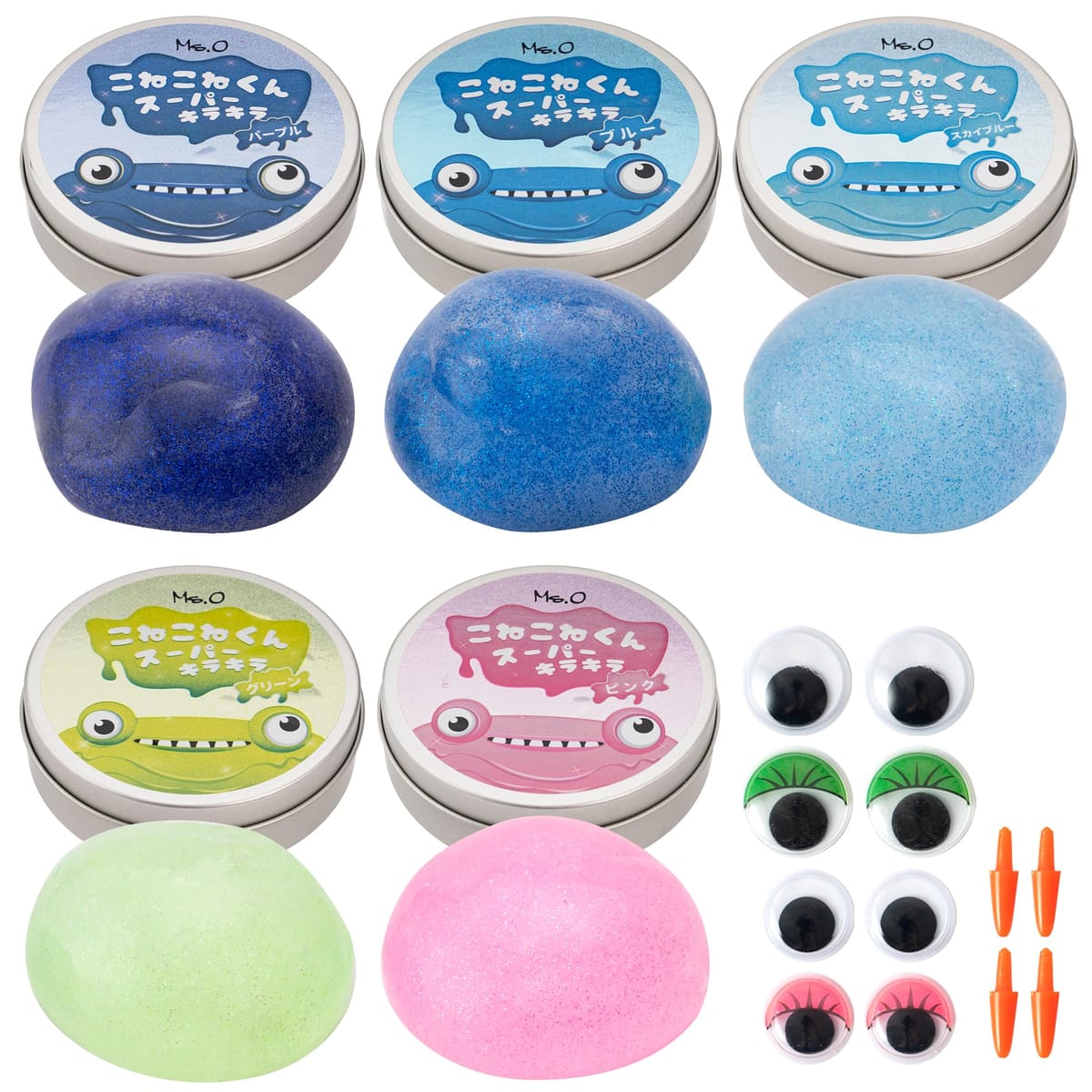 楽天市場】Ms.0 「公式」2023 こねこねくん スーパーキラキラ 不