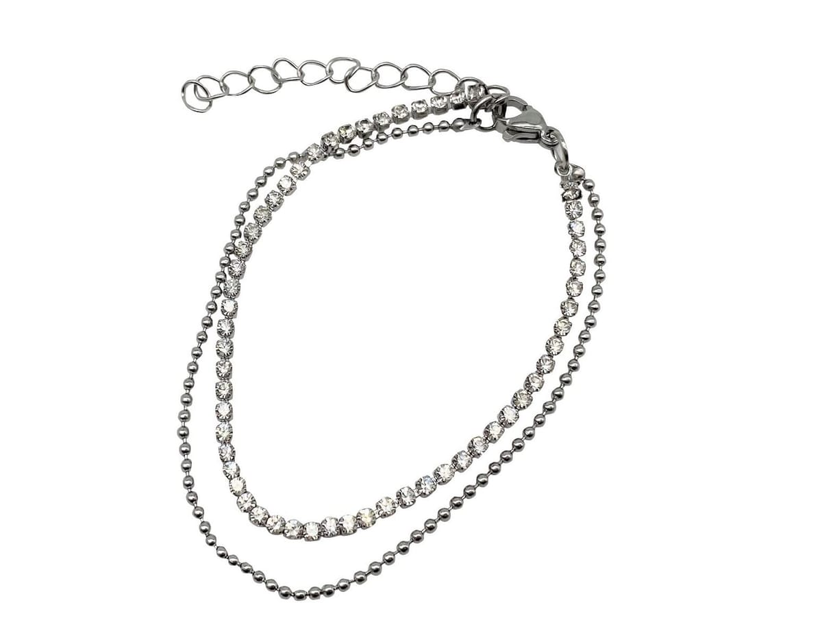 楽天市場】STAINLESS STEEL クロス ボール ball ダブルチェーン
