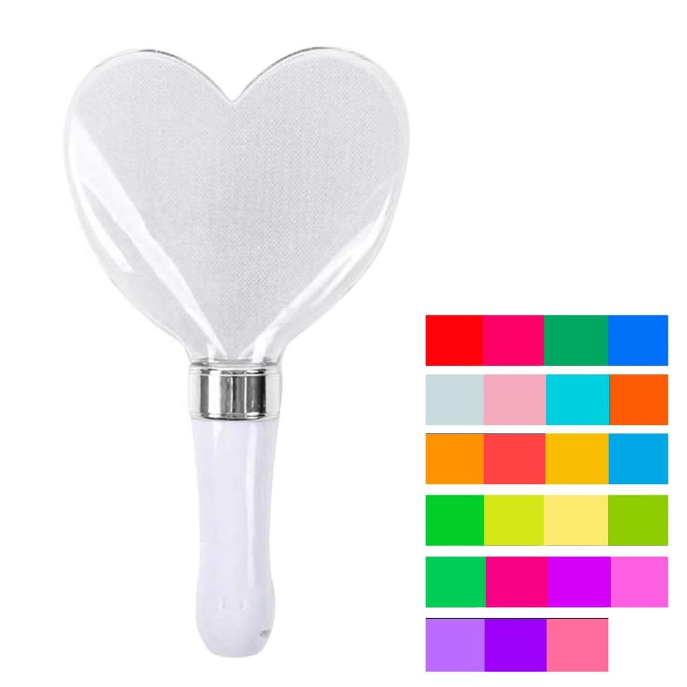 楽天市場】ペンライト コンサート ハート 24色カラーチェンジ