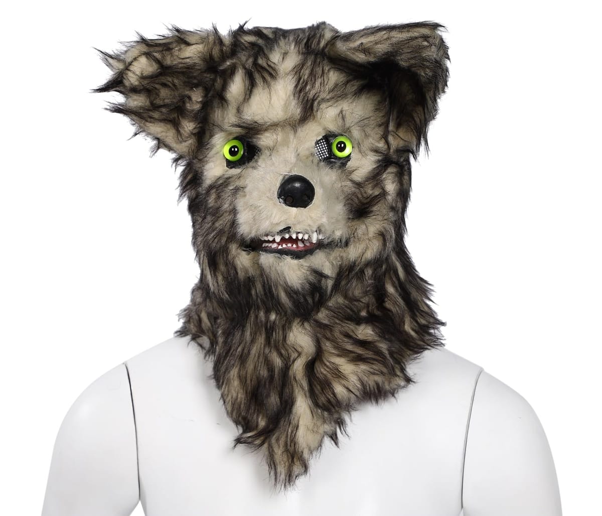 オオカミ 狼 アニマル マスク 口 連動 動く 可動式 動物 超 リアル ウルフ wolf ハロウィン 仮装 コスプレ 被り物 狼男 耳 メンズ レディース コスプレ 小物 パーティー 衣装 クリスマス 大会 学園祭 文化祭 イベント