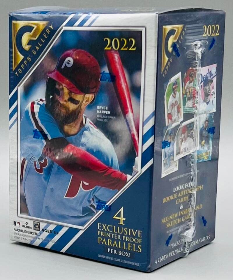 MLB 2022 Topps Gallery Baseball Blaster Box トップス ギャラリー ベースボール ブラスターボックス メジャーリーグ 野球 カード画像