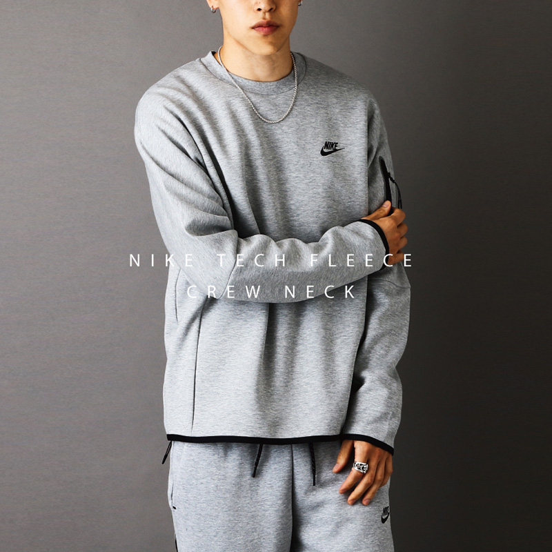 楽天市場 無料ラッピング可 Nike Tech Fleece Crew Cu4506 063 ナイキ テックフリース クルー メンズ トップス トレーナー プルオーバー 秋冬 長袖 ストレッチ ワークアウト ストリート プルオーバー 止水ジップ レビューを書いてソックスプレゼント 対象品