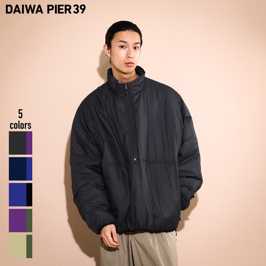 楽天市場】DAIWA PIER39 TECH REVERSIBLE PULLOVER PUFF JACKET(BJ