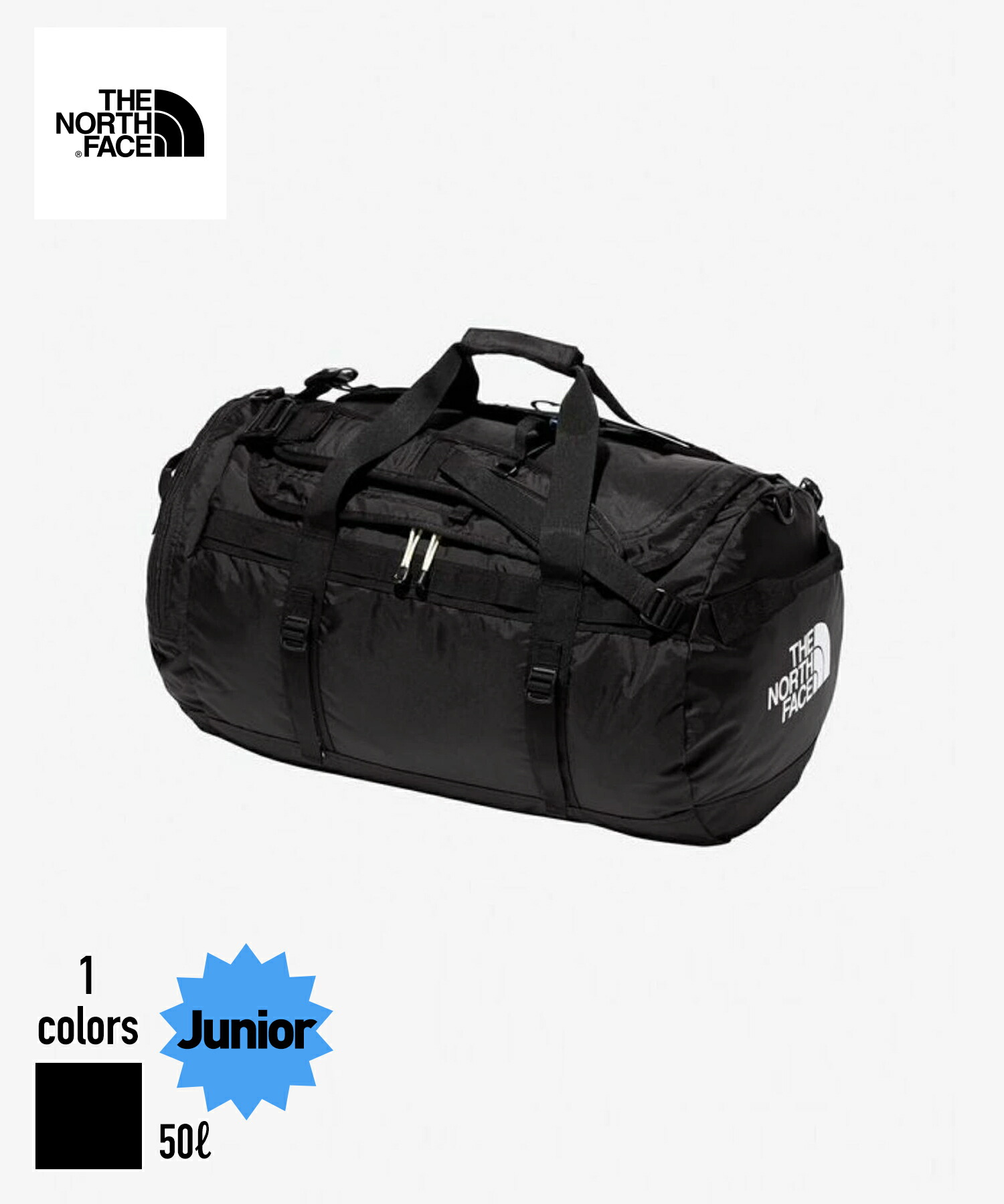 ザ・ノース・フェイス  ナイロンダッフル50 キッズ  50L  フライルアープリント(FP) 楽天市場】【THE NORTH FACE ノースフェイス】ナイロンダッフル50