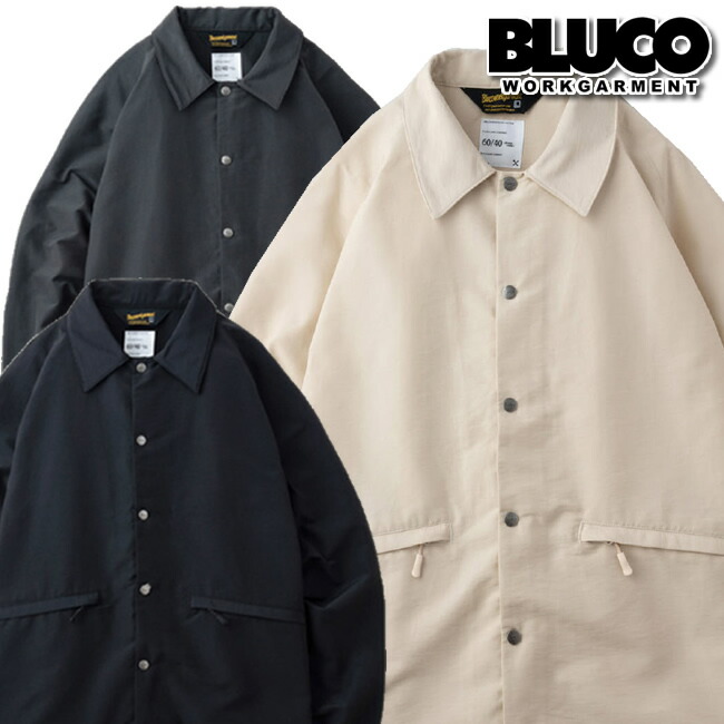 楽天市場】BLUCO ブルコ 60/40クロス コーチジャケット 151-31