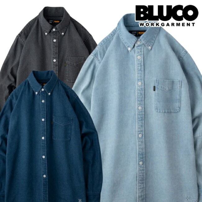 楽天市場】BLUCO ブルコ ネルシャツ バッファローチェック 長袖