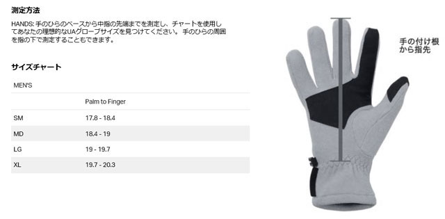 ua storm gloves