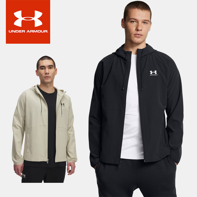 ☆【お買い物マラソン お得なクーポン配布中♪】 アンダーアーマー UNDER ARMOUR メンズ UA バイブ ウーブン ジャケット 6003001