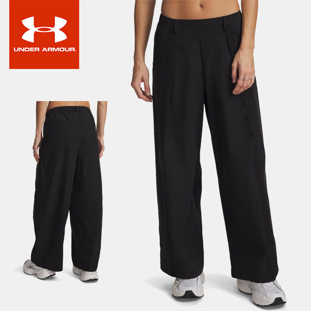 ☆【お買い物マラソン お得なクーポン配布中♪】 アンダーアーマー UNDER ARMOUR ロングパンツ レディース UA UNSTOPPABLE PLEATED PANTS 6009690