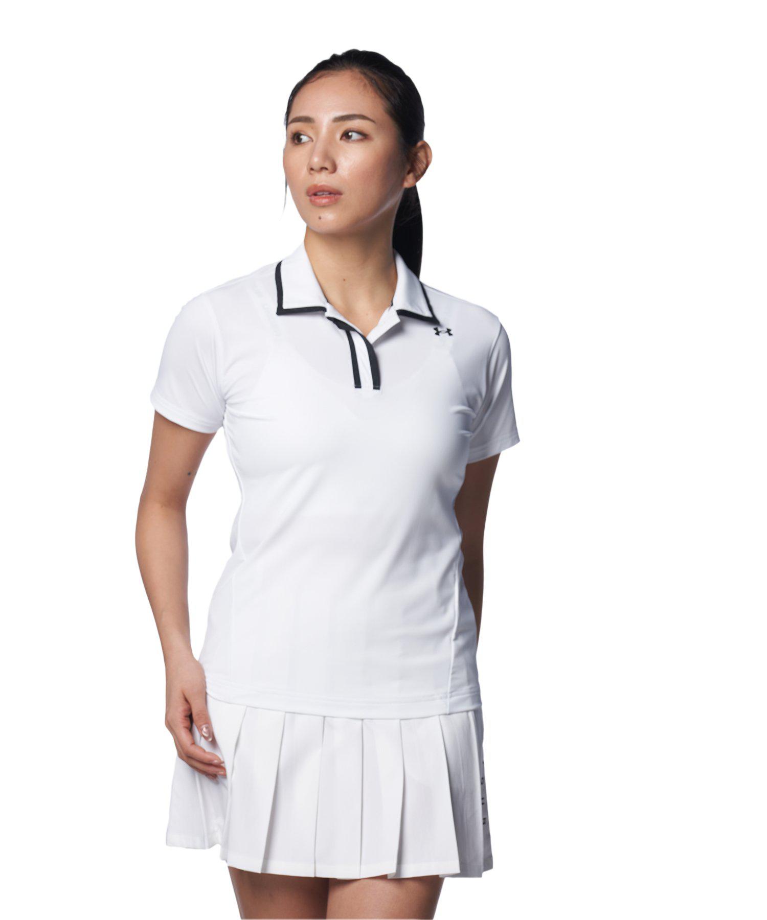 【30％OFF】公式 アンダーアーマー UNDER ARMOUR UA UAアイソチル ショートスリーブ ポロ （ゴルフ/WOMEN ） 1384978 ポロシャツ 半袖 ウィメンズ レディース アウトドア スポーツ ジム 運動 部活 ストレッチ ドライ 消臭 接触冷感