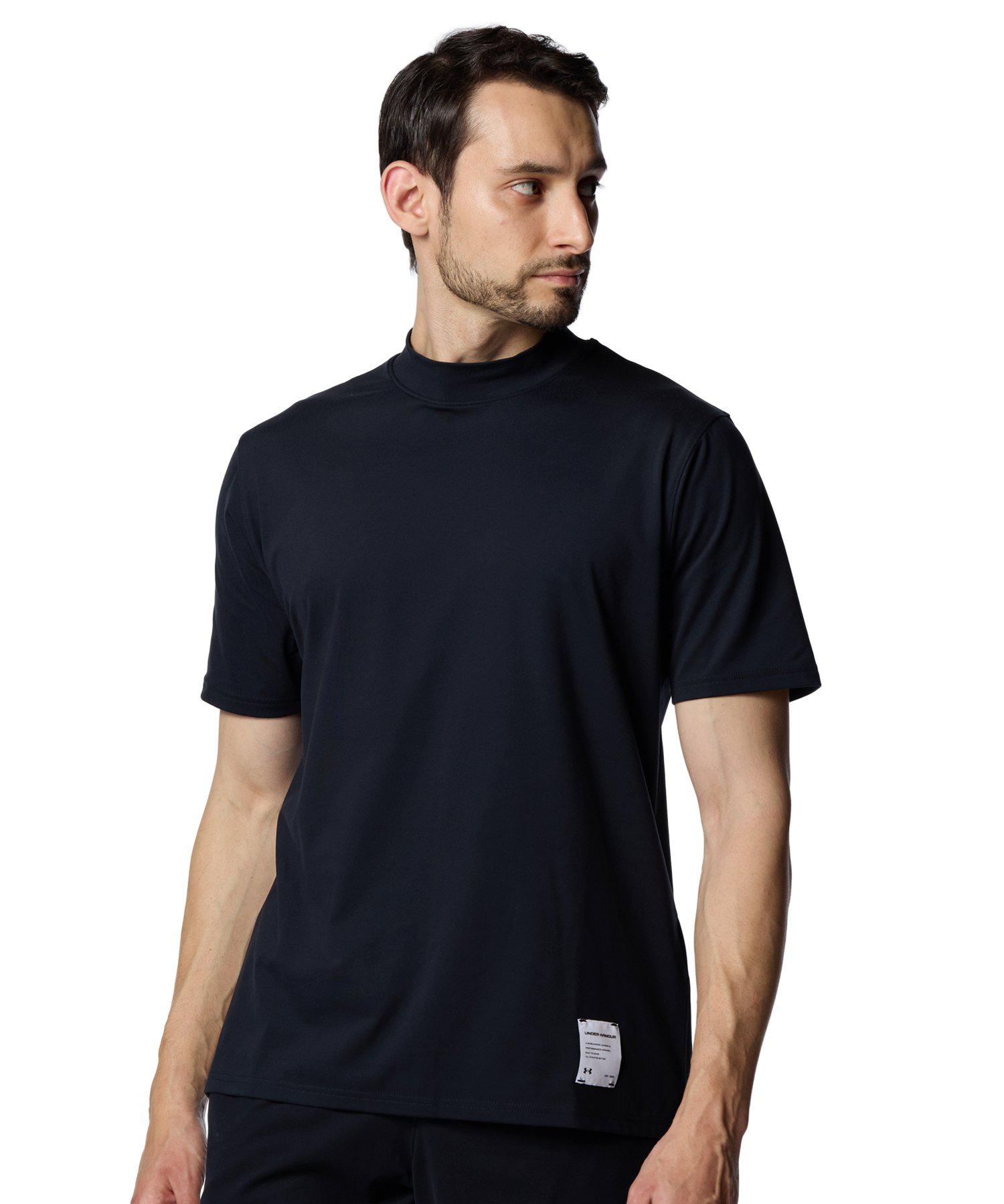 【新品•未使用品】 アンダーアーマー モックネックシャツ ブラック XL UNDER ARMOUR ☆ネコポス アンダーアーマー メンズ インナー 七