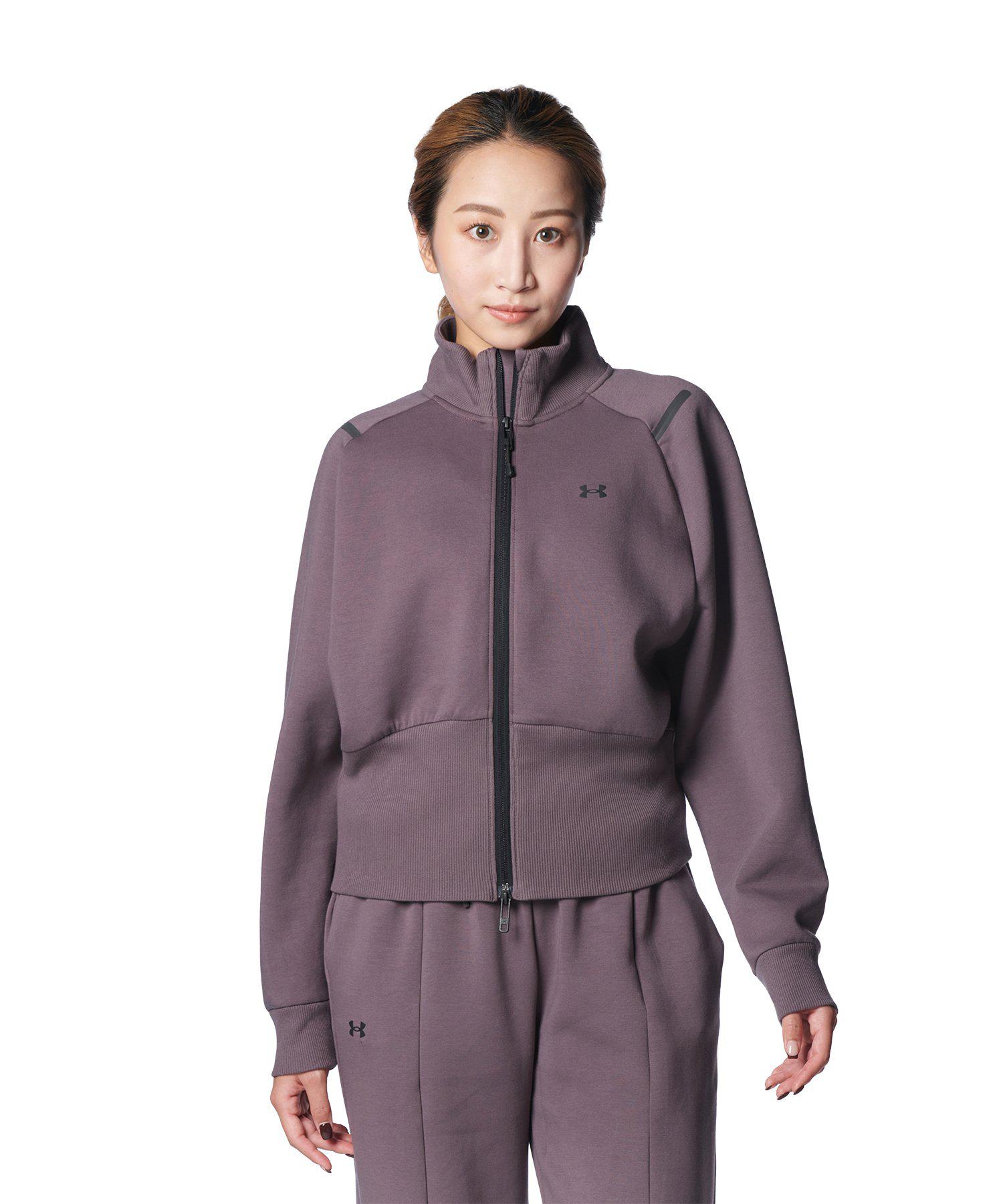 公式 アンダーアーマー UNDER ARMOUR UA UAアンストッパブル フリース ノベルティ フルジップ クルー（トレーニング/WOMEN） 1379836