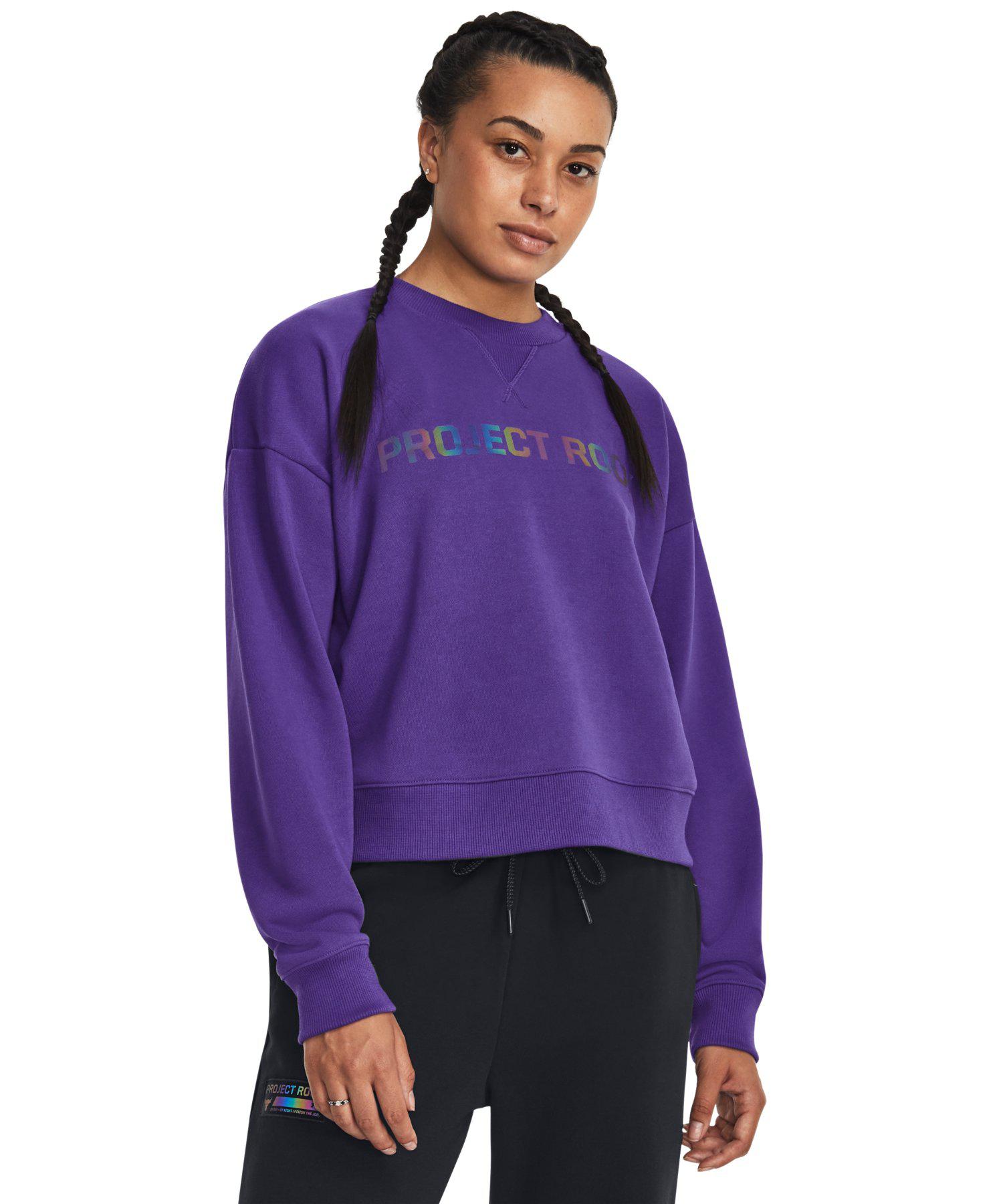 公式 アンダーアーマー UNDER ARMOUR UA UAプロジェクトロック ヘビーウェイト レッグデイ クルー（トレーニング/WOMEN） 1380195