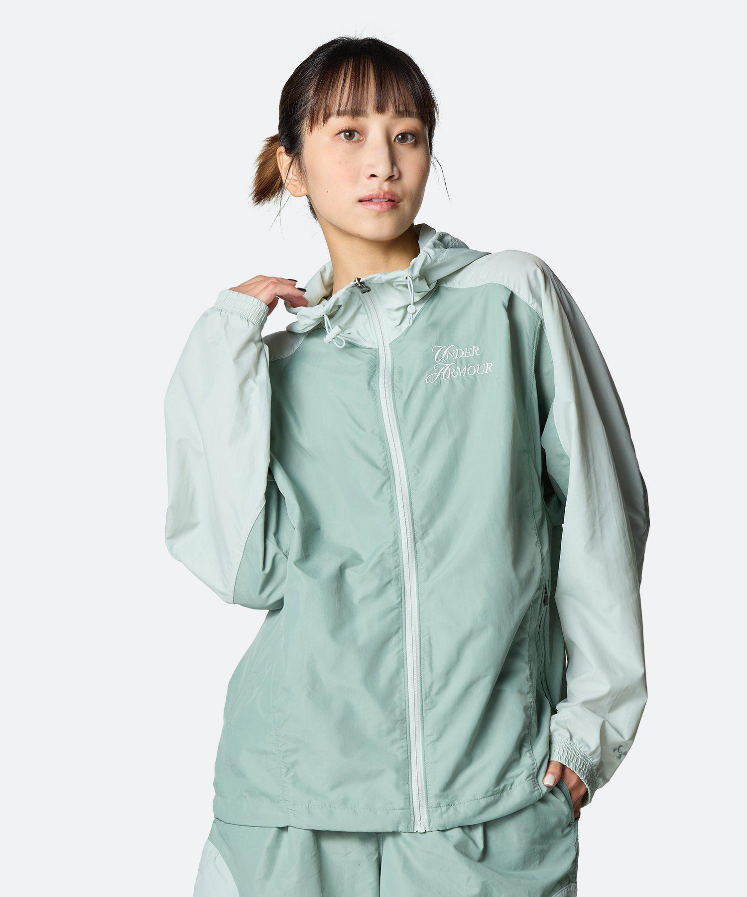 公式 アンダーアーマー UNDER ARMOUR UA UAスポーツスタイル クリンクル ウーブン フルジップ ジャケット（ライフスタイル/WOMEN） 6005950 アウトドア スポーツ ジム 運動 部活 レディース 長袖 フード アウター ポケット ドローコード 調節可能｜アンダーアーマー公式 店 11,220円