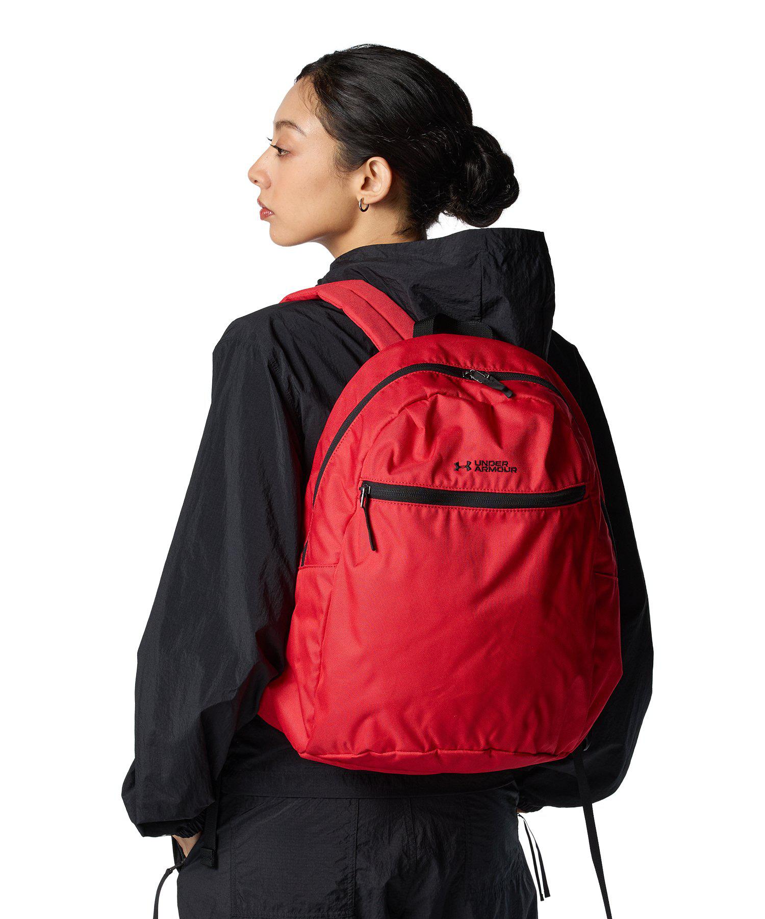公式 アンダーアーマー UNDER ARMOUR ユニセックス UAライトデー バックパック Lifestyle バッグ 0 バックパック0 6013379 アウトドア スポーツ ジム 運動 部活 メンズ レディース リュック PC パソコン デイリー 前面収納