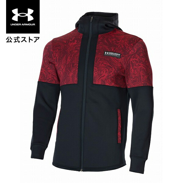 公式 アンダーアーマー UNDER ARMOUR UA メンズ トレーニング パフォーマンス ニット フルジップ フーディー 1371923 リアル