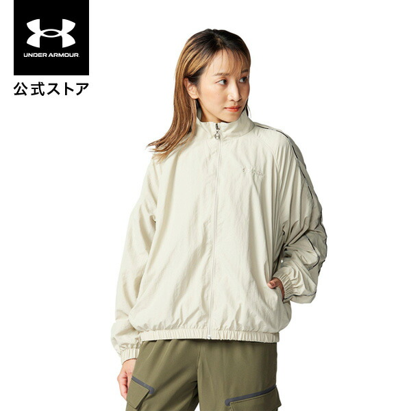 【30%OFF】公式 アンダーアーマー UNDER ARMOUR UA UAトリコット クリンクル ウーブン フルジップ ジャケット(トレーニング/WOMEN) 1388196 ジャケット アウター ウインドブレーカー ウィメンズ レディース アウトドア スポーツ ジム 運動 部活 長袖 トレッチ 起毛