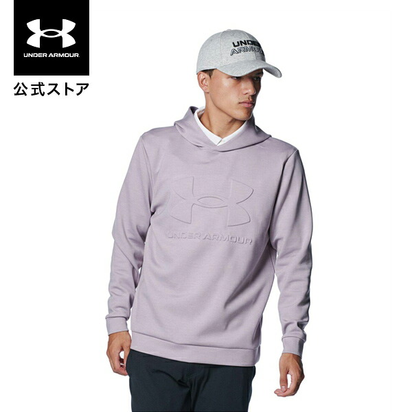 公式 アンダーアーマー UNDER ARMOUR UA UAドライブ ミッドレイヤー ロゴ フーディー（ゴルフ/MEN） 1388810 ジャージ ゴルフウェア アウトドア スポーツ ジム 運動 部活 メンズ 長袖 フード 速乾 通気性 ドライ 軽量 ストレッチ｜アンダーアーマー公式 店