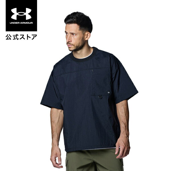 【30％OFF】公式 アンダーアーマー UNDER ARMOUR メンズ トレーニング Tシャツ UAクリンクル ナイロン ショートスリーブ トップス 半袖 1388983 アウトドア スポーツ ジム 運動 部活 ベンチレーション ドライ