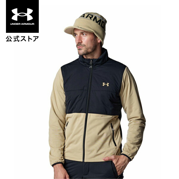 【30％OFF】公式 アンダーアーマー UNDER ARMOUR メンズ UAドライブ プロ インサレーテッド ハイブリッド フルジップ Golf ジャケット アウター ウインドブレーカー ゴルフ 6007924 アウトドア スポーツ ジム 運動 部活 長袖 軽量 耐久 ポケット ストーム 撥水 ドライ 9,536円