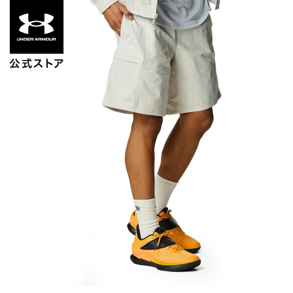 公式 アンダーアーマー UNDER ARMOUR UA カリー ウーブン ショーツ（バスケットボール/MEN） 1390347