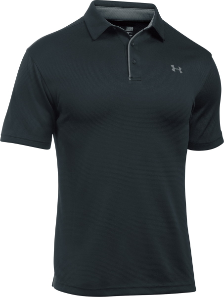 grey under armour polo shirt