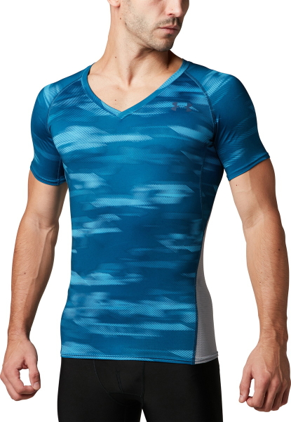 under armour v neck compression shirt