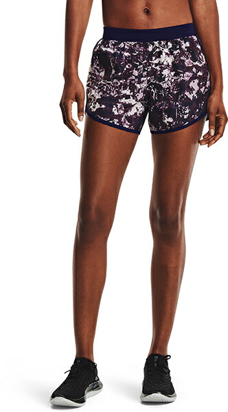 公式 アンダーアーマー UNDER ARMOUR UA フライバイ2.0 プリント ショーツ ランニング レディース 1350198 ハーフパンツ  ショートパンツ 短パン ハーパン 半ズボン お値打ち価格で