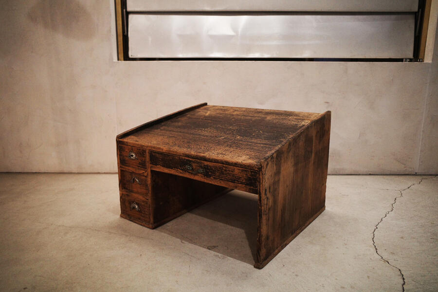 折りたたみ式 文机 小引き出し レトロ 楽天市場】ワンタッチ 折りたたみ 文机 日本製 幅90.5 奥行30.5 高さ38