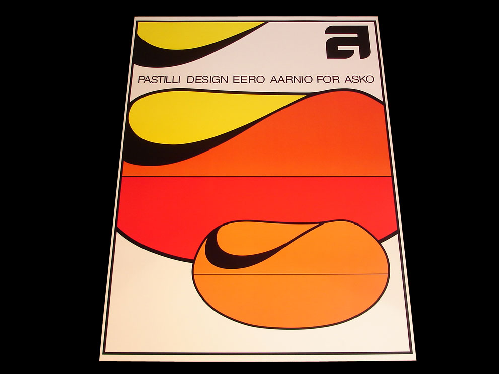 ヴェルナーパントン ポスター 60cm X 60cm Verner Panton x Mid