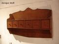 Underground Acquirer In Antique Wall Shelf Hooks With Acquirer In Antique Wall Shelf Hooks With Drawer Condiment Display United States
