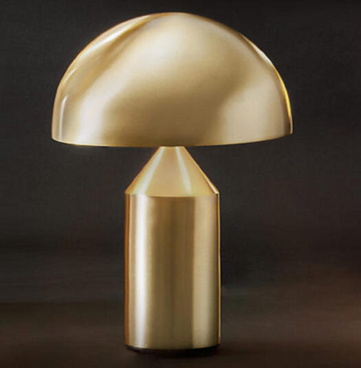 Oluce/オルーチェ Atollo 238 (gold)/アトーロ 238 Vico Magistretti/ヴィコ マジストレッティ 青写真 1977 Table light/一覧表点火装置 tablelamp一覧表照明ランプ 高さ35糎 ゴールド 金 金属元素 作物 ART 芸術品 Italy/イタリア共和国 置き目代わりになる店 置き目品引き受ける 貨物輸送無料【新品】