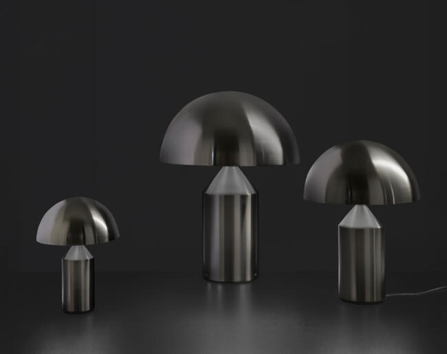 楽天市場】Oluce/オルーチェ Atollo 233 (satin black nickel