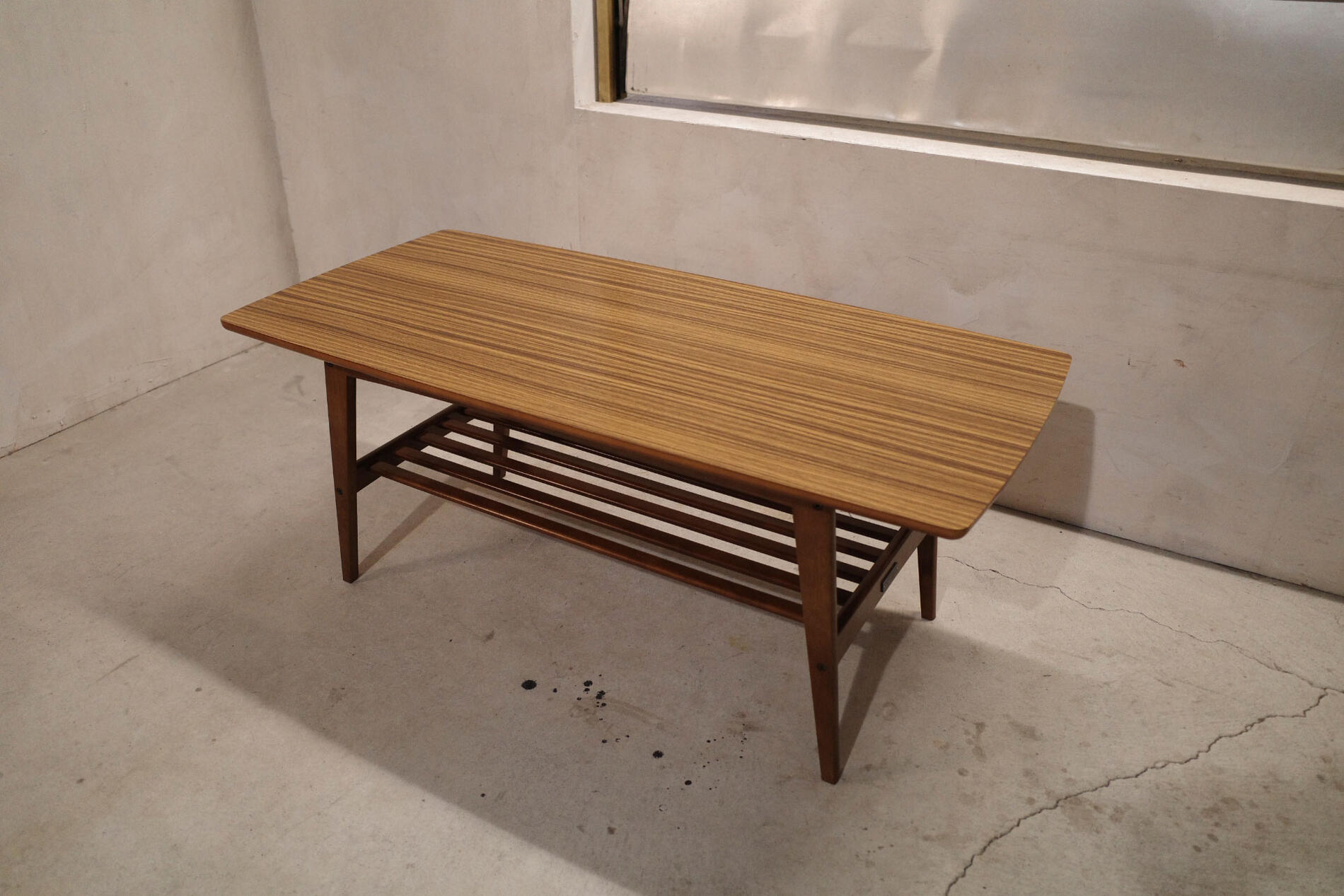 楽天市場】【中古】 カリモク センターテーブル ダークブラウン 幅130