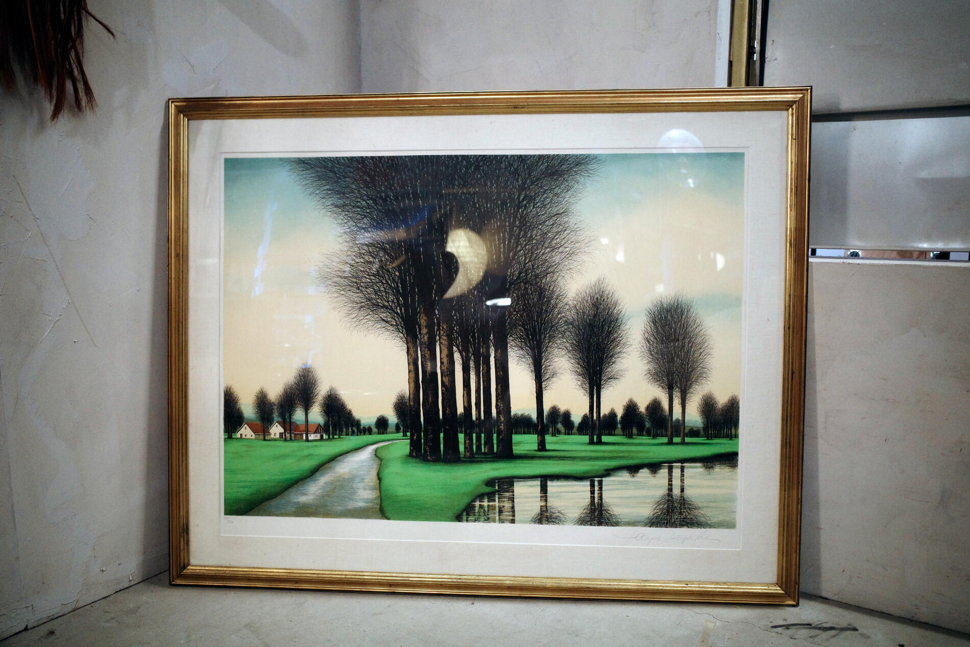 ジャック・デペルト　リトグラフ　大型風景画 ジャック・デペルト リトグラフ 大型風景画（ジャック・デペルト