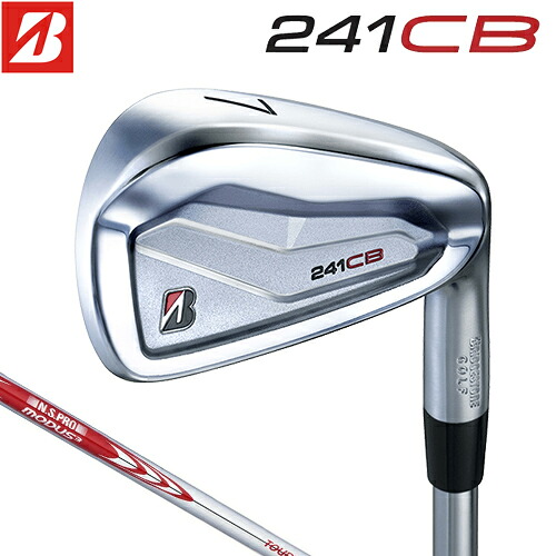 BRIDGESTONE GOLF 【 ブリヂストン 】 241CB アイアン 6本セット (＃5～9, PW) N.S.PRO MODUS3 TOUR105 スチールシャフト 【 2024年モデル 】 メンズ 右用 ゴルフ 2CPS6I Bシリーズ 【 ブリヂストン アイアン 】